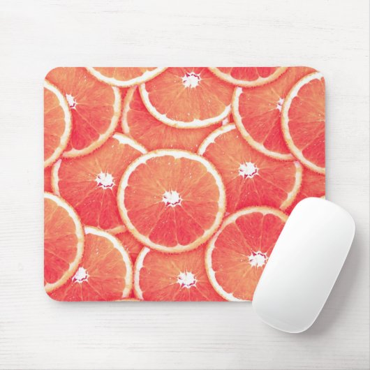 Roze grapefruitmoes muismat (Met muis)