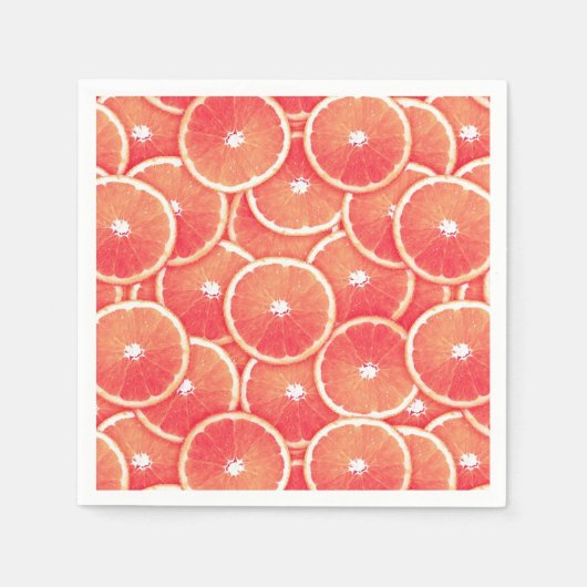 Roze grapefruitmoes servetten (Voorkant)
