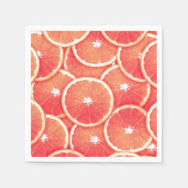 Roze grapefruitmoes servetten