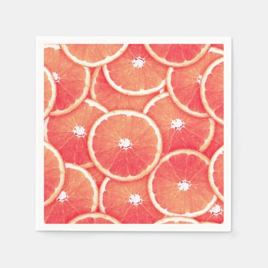 Roze grapefruitmoes servetten (Voorkant)