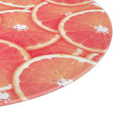Roze grapefruitmoes snijplank (Hoek)