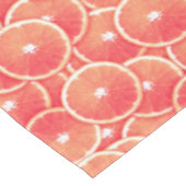 Roze grapefruitmoes tafelkleed (Gekanteld)