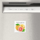 Roze grapefruits magneet (Insitu (Vaatwasser))