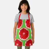 Roze grapefruitvruchtenyummy kinderen schort (Insitu)