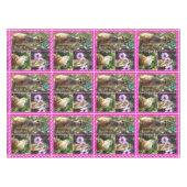 Roze gras Edge Meerkat Collage, Tafelkleed (Voorkant (Horizontaal))