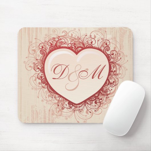 Roze grasmuis muismat (Met muis)