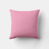 Roze gray Floral Baby Kussen (Achterkant)