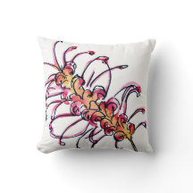 Roze Grevillea Australische inheemse bloem