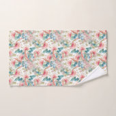 Roze Grevillea En Eucalyptus Bad Handdoek (Handdoek)