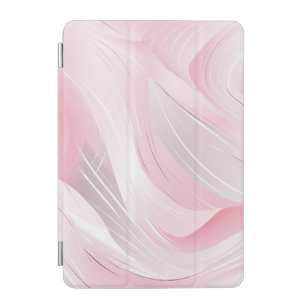 Roze & Grijs Abstract iPad Mini Cover