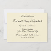  Roze Grijs Botanische Bloemen Kaart (Achterkant)