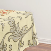 Roze Grijs Botanische Bloemen Tafelkleed (Voorbeeld)