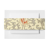  Roze Grijs Botanische Bloemen Uitnodigingen Wikkel (Voorkant Voorbeeld)