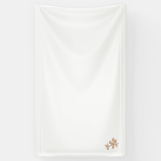 roze, grijs bruine illustratie Vinylbanner Spandoek (Verticaal)