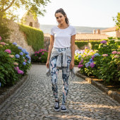 Roze Grijs Camo Flex Leggings