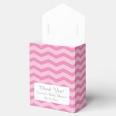 Roze grijs chevron koala beer baby shower gunst do bedankdoosjes (Geopend)