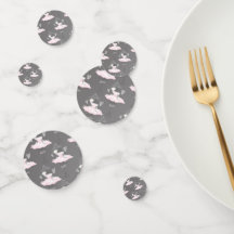 Roze & Grijs Couture Ballerina Verjaardagsfeestje