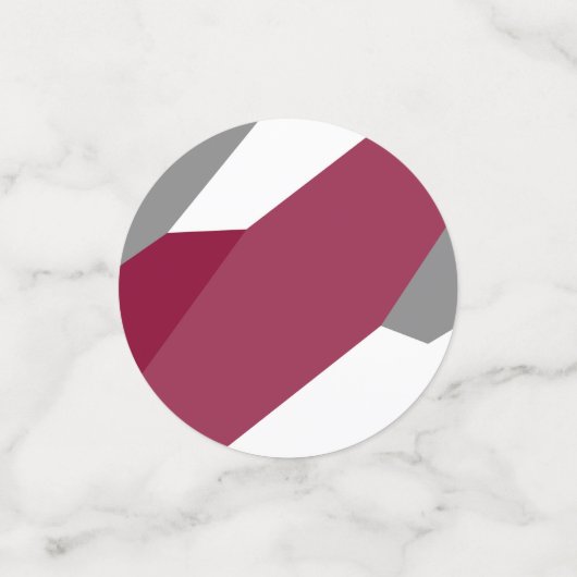 Roze grijs en confetti (Kleine voorkant)