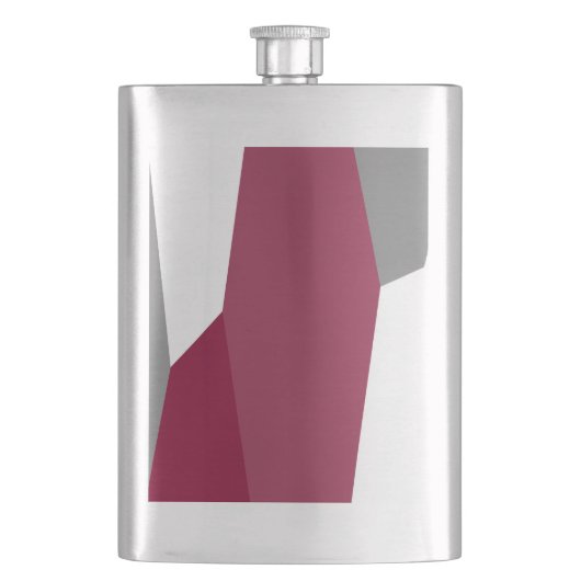 Roze grijs en wit flacon (Voorkant)