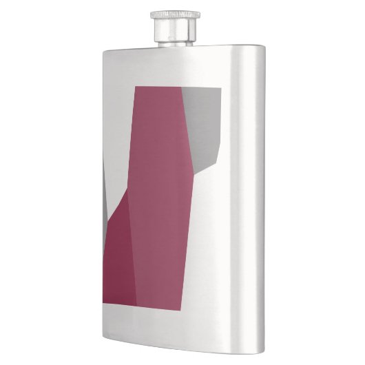 Roze grijs en wit flacon (Links)