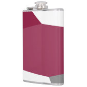 Roze grijs en wit heupfles (Links)