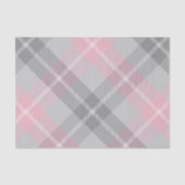Roze grijs en wit plaid tissuepapier (Voorkant)