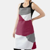 Roze grijs en wit schort (Insitu)