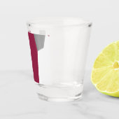 Roze grijs en wit shot glas (Rechts)