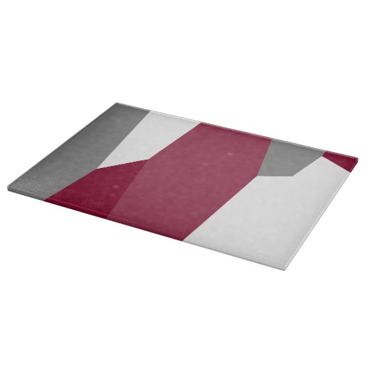 Roze grijs en wit snijplank (Hoek)