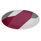 Roze grijs en wit snijplank (Hoek)