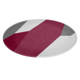 Roze grijs en wit snijplank