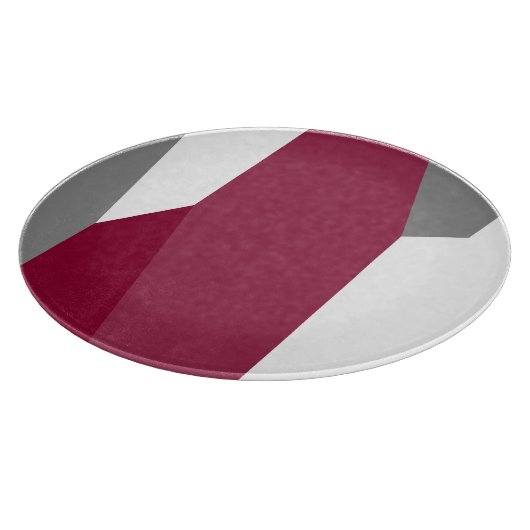 Roze grijs en wit snijplank (Hoek)