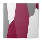 Roze grijs en wit tegeltje (Voorkant)