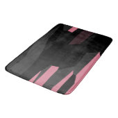 roze grijs en zwart abstract badmat (Gekanteld)