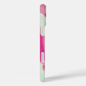 Roze Grijs Groen IPhone 16 Art Telefoon Case (Achterkant / Rechts)