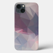 Roze grijze Abstracte piramide Patroonontwerp Case-Mate iPhone Case (Achterkant)