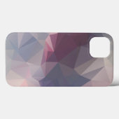 Roze grijze Abstracte piramide Patroonontwerp Case-Mate iPhone Case (Achterkant (horizontaal))