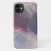 Roze grijze Abstracte piramide Patroonontwerp Case-Mate iPhone Case (Achterkant)