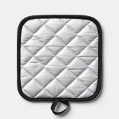 Roze grijze Chevron Pannenlap (Achterkant)