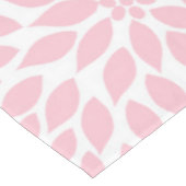 Roze grijze Dahlia bloemdecor, bloemen Tafelkleed (Gekanteld)