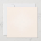 Roze, grijze en Cream Poster stijl Opslaan Datum Save The Date (Achterkant)