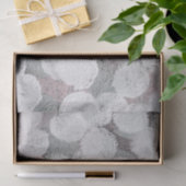 Roze grijze en witte Abstracte Stippen Tissuepapier (Geschenk)