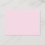Roze grijze lephant Enclosure Book Request Cards Informatiekaartje (Achterkant)