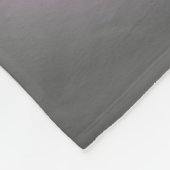 Roze & Grijze Nadruk Fleece Deken (Hoek)