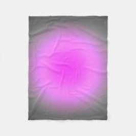 Roze & Grijze Nadruk Fleece Deken