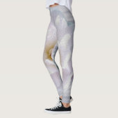 Roze grijze roos leggings (Links)