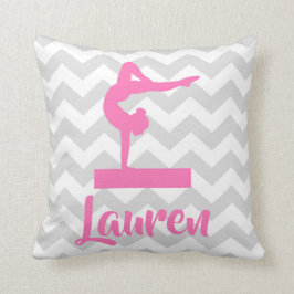 Roze grijze Sierkussen