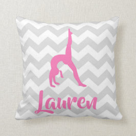 Roze grijze Sierkussen