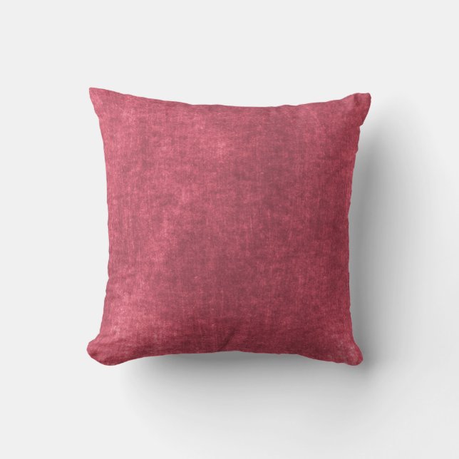 Roze grijze steen decoratief kussen (Voorkant)