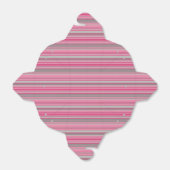 Roze Grijze Strips Bedankdoosjes (Uitgevouwen)